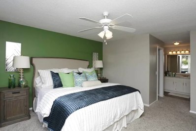 bedroom at Caledon Apartments located in Greenville, SC