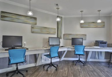 office at Caledon Apartments located in Greenville, SC